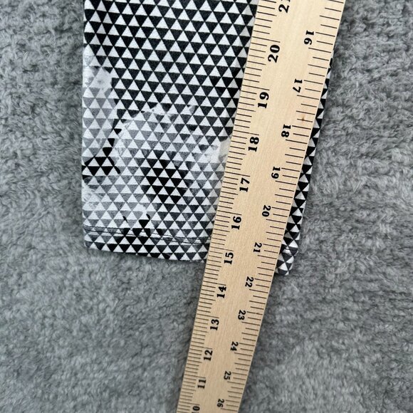 Nike Dri Fit Epic Running Crop Tight Black White Women's Size M - Picture 11 of 13